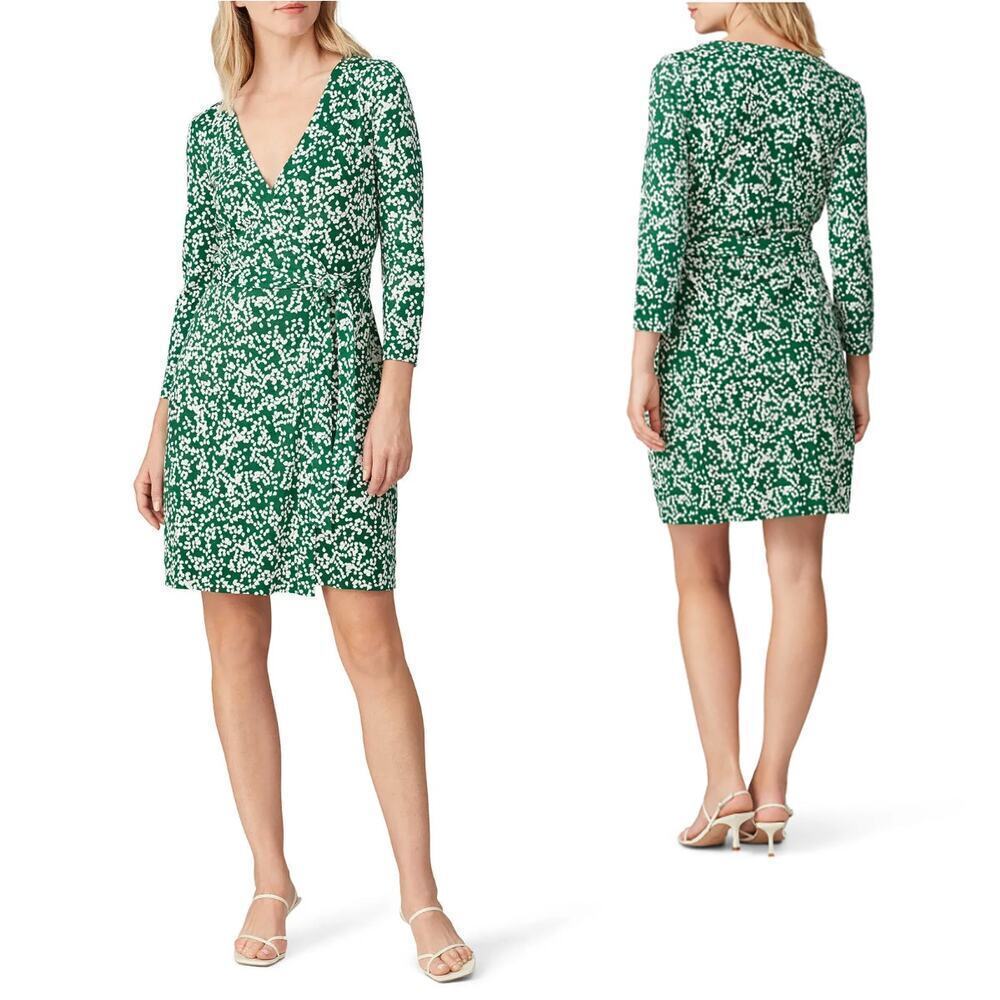 Diane von Furstenberg Green Miles Dress - Size S